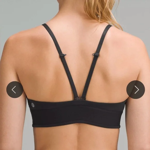 NWT Lululemon Black License to Train Triangle Logo Bra, Black - Picture 7 of 8